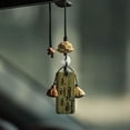 thumbnail image 1 of Wood Car Pendant Rearview Mirror Hanging Decoration No Matter Design Lucky Charm Ornament for Vehicle Interior Display, 1 of 6