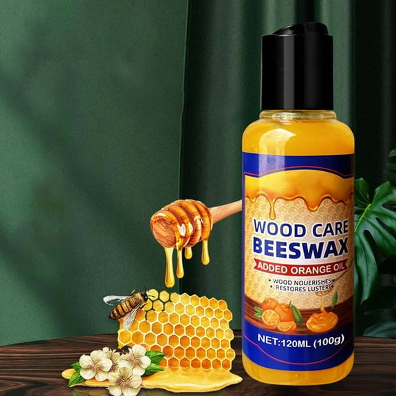 Wood Care And Natural Beeswax Formula For Various Wooden Furniture Wood Wax（120ml）