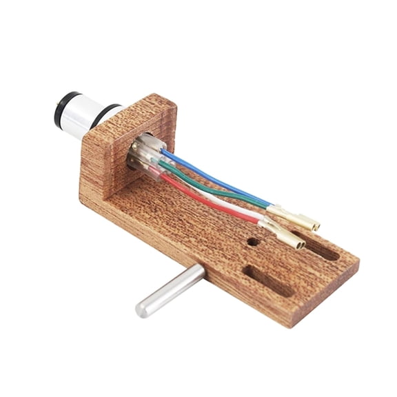 Wood Cartridge Styluses Headshell Replacement Alloy Construction Not for Turntables