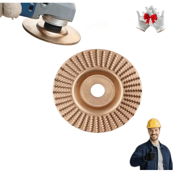 Wood Carving Disc Set, Angle Grinder Polishing Pads, Sharp Abrasive Tools for Wood Surface Grinding, Carving and Polishing Processing Work
