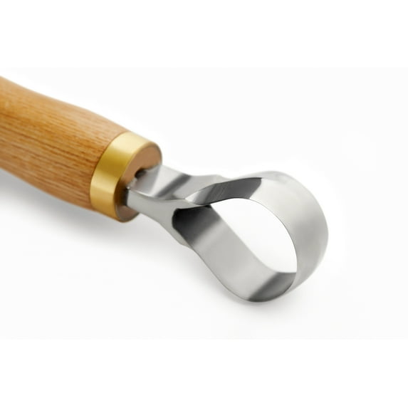 Wood Carving Scorp Hook Knife. Round Carving Tool for Spoons, Bowls and Cups - STAMESKY (1' INCH Diameter)