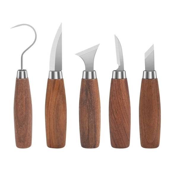 Wood Carving Tools Kit- Deluxe Spoon Carving Knife Kits for Beginners,Wood Carving Tools Knife Kit Set Woodworking Carving Kit for Beginners Spoon