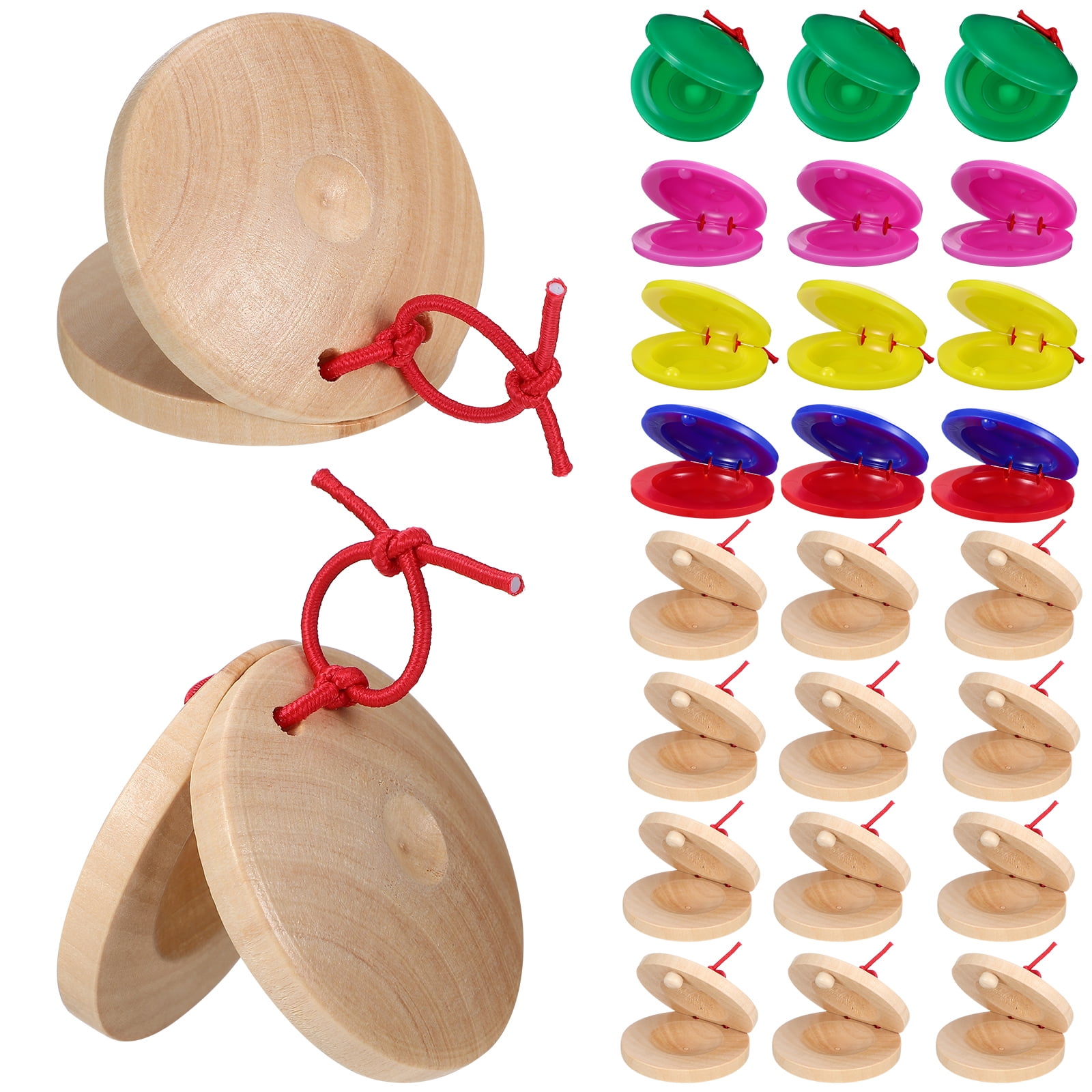 Wood Flapper Plastic Toy Baby Educational Toys