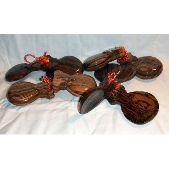 Wood Castanets Set, Musical Instrument Rattles