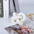 thumbnail image 1 of Wood Chain Link Decor 3-Link,4.3" Wood Knot Decor, Hand Carved Farmhouse Decorative Chain Knot,Knot Decorative Object,Coffee Table Shelf Decor,Country Chain Knot Decor,Mom Gifts, 1 of 9
