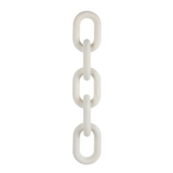 Wood Chain Link Decor, Wood Decor for Home Coffee Table Living Room,Farmhouse Decorative Chain,Acrylic Rust-proof Hand Carved Decorative Wood Chain