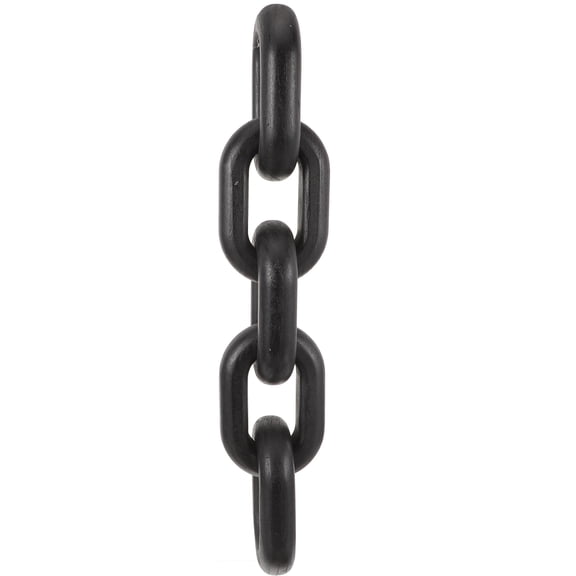 MERRYHAPY Wooden Chain Link Decor for Home Desktop and Bookshelf Accent in Black