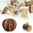 thumbnail image 1 of Wood Chew Hamster Chew Toys Chew Hamster Chew Toys Accessories Care Molar Toy For Bunny Chew Hamster Chew Toys,Wooden Pine Guinea Pigs Rats Chinchillas Toys Accessories Care Molar Toy for Bunny Gifts, 1 of 8