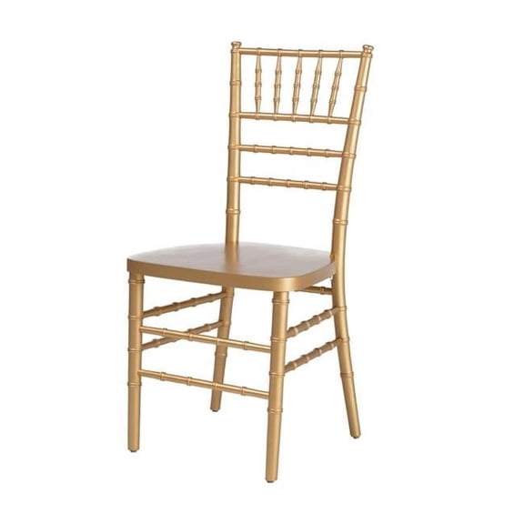 Wood Chiavari Chair  Gold