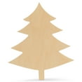 thumbnail image 1 of Wood Christmas Tree Cutout 18 inch, Pack of 50, Use as Wooden Door Hanger or Christmas Craft, by Woodpeckers, 1 of 6