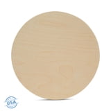 Wood Plywood Circles 16 inch, 1/4 Inch Thick, Round Wood Cutouts, Pack ...