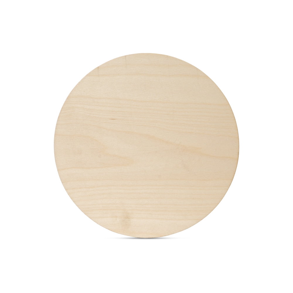 Wood Circles 16 inch, 1/8 Inch Thick, Birch Plywood Discs, Pack of 1 ...