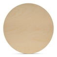 thumbnail image 1 of Wood Circles 17 inch, 1/8 Inch Thick, Birch Plywood Discs, Pack of 1 Unfinished Wood Circles for Crafts, Wood Rounds by Woodpeckers, 1 of 8