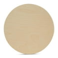 thumbnail image 1 of Wood Circles 20 inch, 1/4 Inch Thick, Birch Plywood Discs, Pack of 5 Unfinished Wood Circles for Crafts, Wood Rounds by Woodpeckers, 1 of 8
