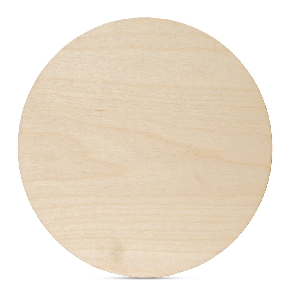 Wood Circles 20 inch, 1/8 Inch Thick, Birch Plywood Discs, Pack of 1 ...