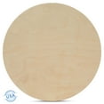 thumbnail image 1 of Wood Circles 24 inch 1/2 inch Thick, Unfinished Birch Plaques, Pack of 1 Wooden Circle for Crafts and Blank Sign Rounds, by Woodpeckers, 1 of 6