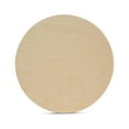 thumbnail image 1 of Wood Circles 7 inch, 1/4 inch Thick Cutouts, Pack of 250 Birch Unfinished Wood Circle Plaques for Crafts, By Woodpeckers, 1 of 5