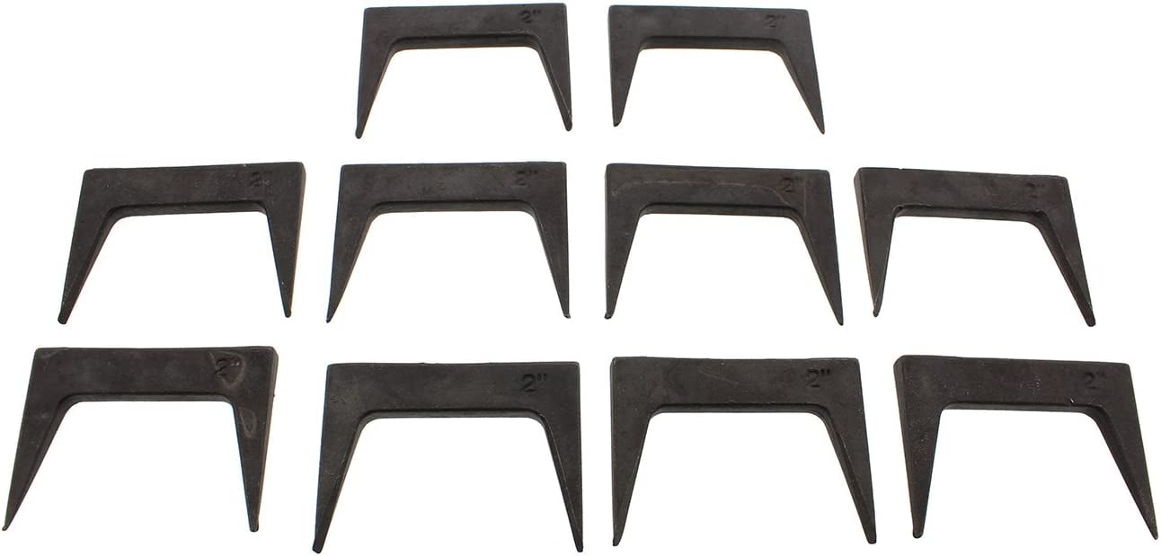 Wood Clamps, 2In Pinch Clamp Pinch Dog 10Piece Set For Woodworking