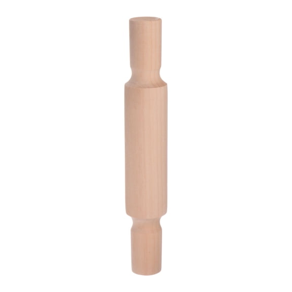 Wood Clay Roller Flat Texture Rolling Emboss Wood 21cm x 3.5cm Clay Roller