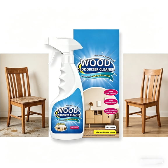 Wood Cleaner Spray Deep Cleaning Wood Furniture Floors Cabinets With Deodorizing Formula For Removing Dirt And Protecting Finish 300ml