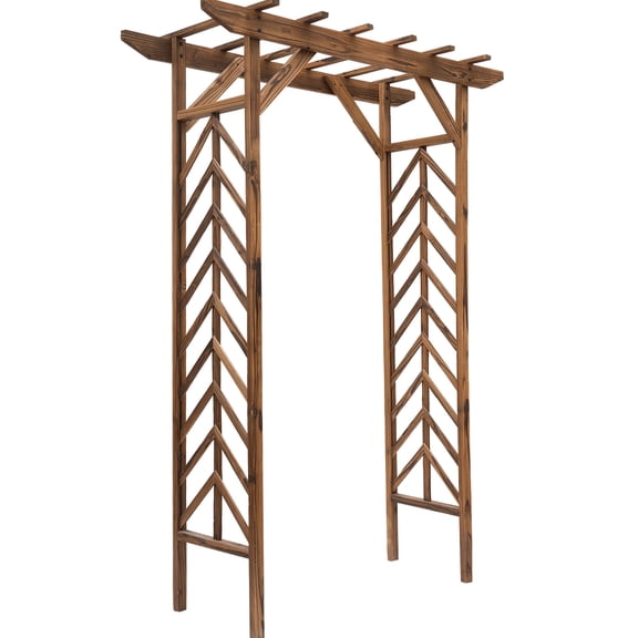 Wood - Climbing Plant Trellis - Ceremony Setup - Simple Assembly