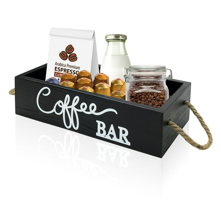 Rustic Coffee Storage Basket Rustic Coffee Storage Basket