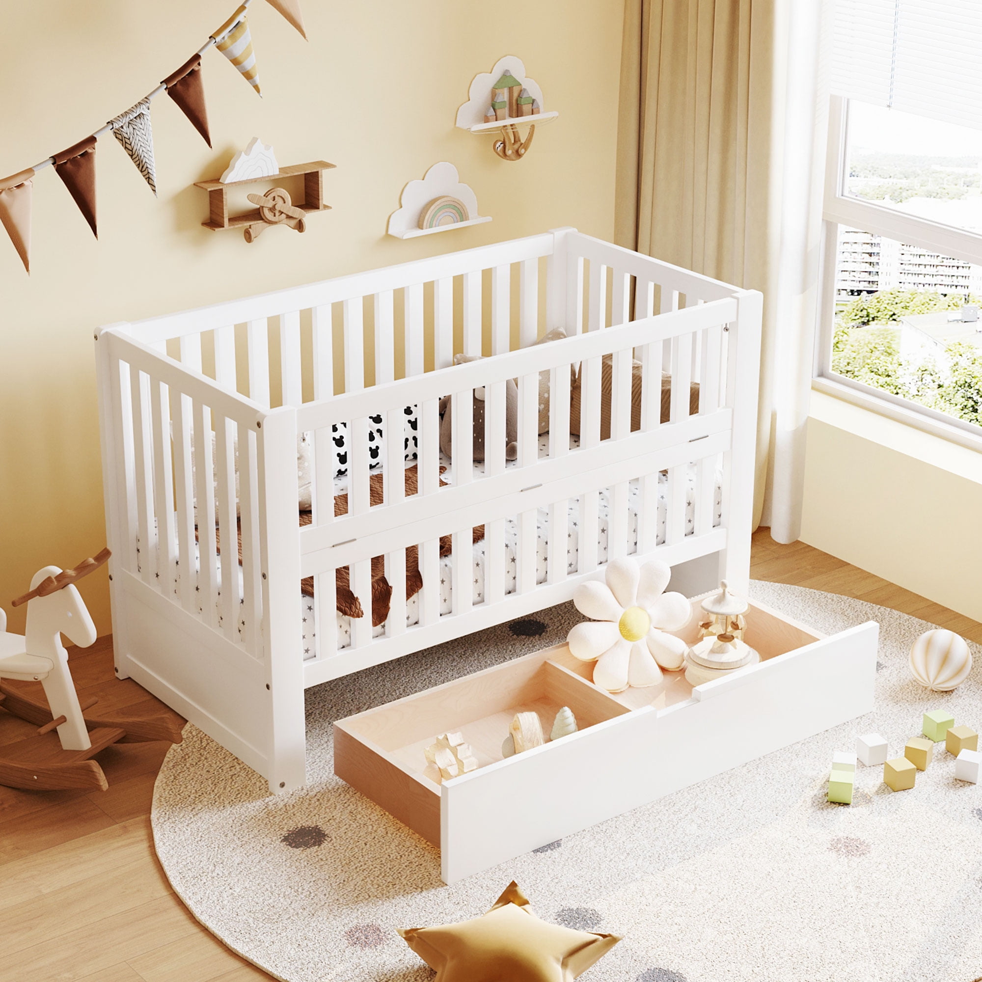 Convertible baby cribs hotsell