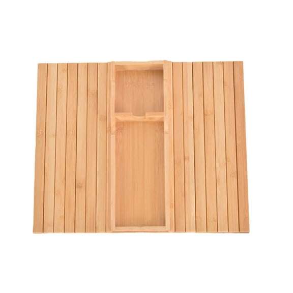 Wood Couch Cup Holder Tray, Couch Caddy, Anti-Slip Foldable Armrest Sofa Tray, Couch Armrest Table, Anti-Spill Holder