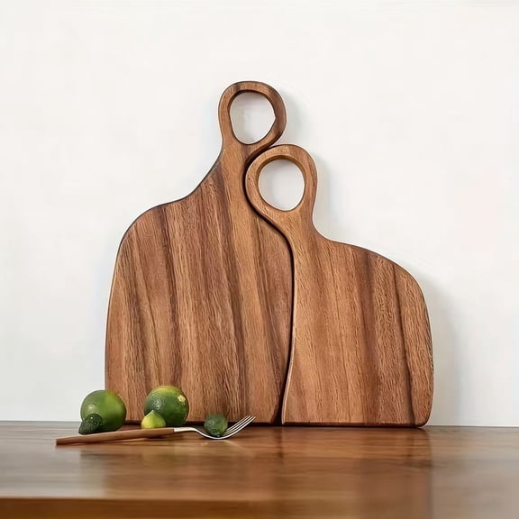 Wood Couple Cutting Board Gift, 2 Pcs Charcuterie Board for Bride Couple, Birthday Gift for Wife Husband or Parents