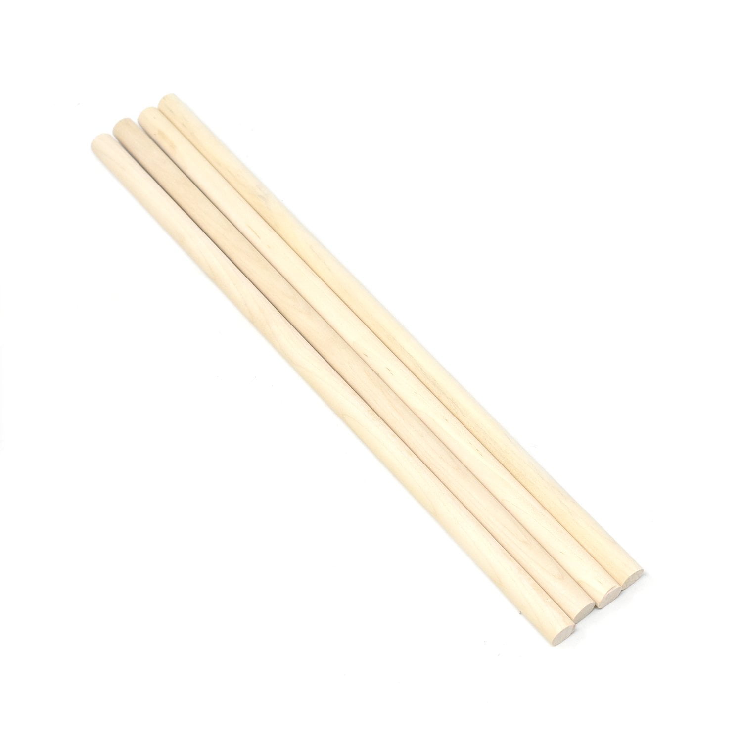 Wood Craft Dowels, Natural, 12Inch, 4Count