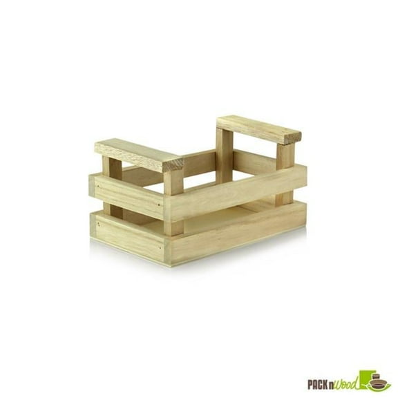 Wood Crate - 5.3 x 3.3 x 2.75 in.