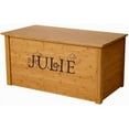 thumbnail image 1 of Wood Creations WBB-thematic Bamboo Toybox with Thematic Font, 1 of 1