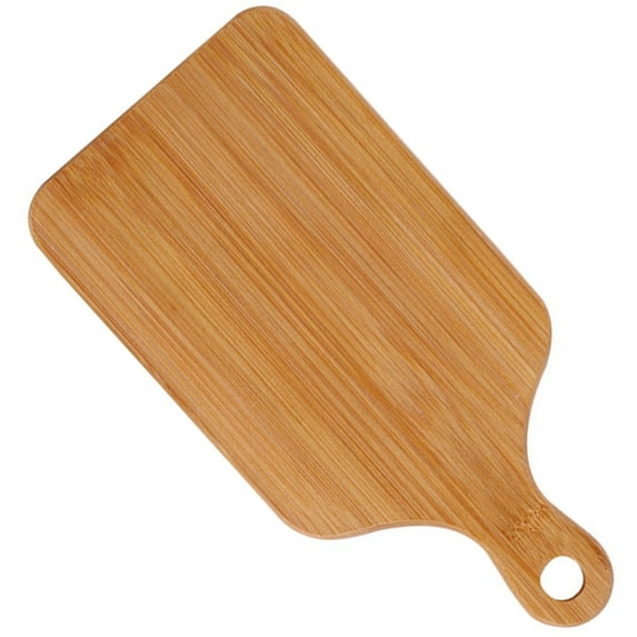 Raindrops Wooden Cutting Board with Handle for Kitchen Meal Preparation and Home Cooking, Chopping Block