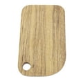 thumbnail image 1 of Wood Cutting Board with Hanging Hole Wood Chopping Board for Bread Pizza Vegetable Fruits Cheese Serving Zebra Wood Rectangular S, 1 of 8