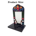 thumbnail image 1 of Wood Day of the Dead Photo Frame Display Stand Tabletop Picture Holder with Base Freestanding Decorative Altar Style, 1 of 5