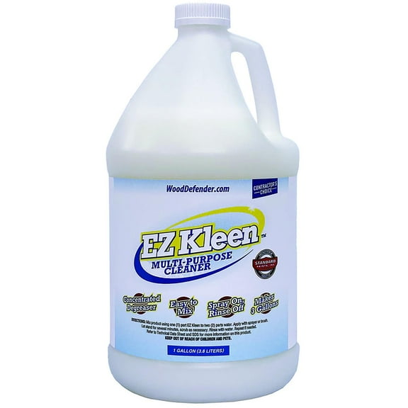 Wood Defender EZ Kleen Multi-Purpose Cleaner Concentrated Degreaser gallon