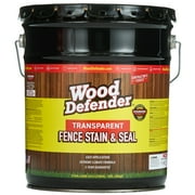 Wood Defender Transparent Fence Stain CHESTNUT 5gal