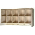 thumbnail image 1 of Wood Designs 10 Cubby Wall Hanging Unit, 1 of 2