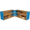 thumbnail image 1 of Wood Designs 12530B Blueberry Folding Versatile Storage Unit, 24 In. H, 1 of 1