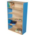 thumbnail image 1 of Wood Designs 12960B Blueberry Bookshelf, 60 In. H, 1 of 1