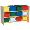 thumbnail image 1 of Wood Designs 13803AP See-All Storage With 12 Assorted Pastel Trays, 1 of 1