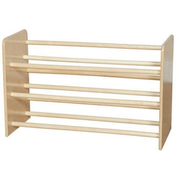 Wood Designs 13809OR See-All Storage With 12 Trays, Orange