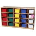 thumbnail image 1 of Wood Designs 14503 - 20-Tray Storage Cabinet With Assorted Color Trays, 1 of 1