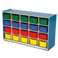 thumbnail image 1 of Wood Designs 14503B Blueberry Twenty Tray Storage with Assorted Trays, 1 of 1