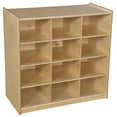 thumbnail image 1 of Wood Designs 16129 Cubby Storage without Trays, 1 of 13