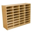 thumbnail image 1 of Wood Designs 17489 32 3 In. Letter Tray Storage Unit Without Trays, 1 of 1