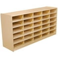 thumbnail image 1 of Wood Designs 17569 30 3 In. Letter Tray Storage Unit Without Trays, 1 of 1