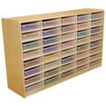 thumbnail image 1 of Wood Designs 17581 40 3 In. Letter Tray Storage Unit With Translucent Trays, 1 of 1