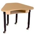 thumbnail image 1 of Wood Designs  24 x 30 in. Mobile Synergy High Pressure Laminate Deep Desk, 1 of 2