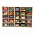 thumbnail image 1 of Wood Designs  25 Tray Storage with Clear Trays Assembled, 1 of 1